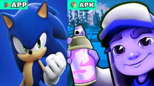 Subway Surfers : Vegas Queen Chrome VS Sonic Force Play store