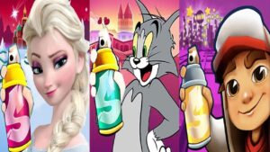 Subway Surfers Vegas Queens 2024 Tankbot vs Princess Elsa vs Talking Tom Run Gameplay HD