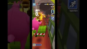 Subway Surfers, aber ich muss 12 mal an einen ZUG LAUFEN…. #subscribe #gaming #clips #music