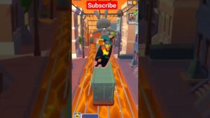 Subway surfers 🔥FLOOR IS LAVA🔥 George❤️ new board #subwaysurfers #gaming #viral #shorts #gameplay