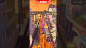 Subway surfers FLOOR IS LAVA stage 5 half way done🔥🔥 #subwaysurfers #gaming #shorts #shortsfeed