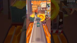 Subway surfers Floor is Lava #viral #subway #subwaysurf #subwaysurfers #shorts #remix