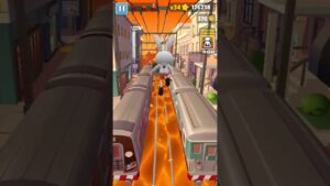 Subway surfers: Unlocking George #subwaysurfers #gaming #george