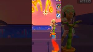 Subway surfers Vegas queens 2024 : Dylan walkman outfit -H3 #viral #subwaysurfers #shortsvideo