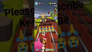 Subway surfers game #Shorts video #gaming #Short video #Video.