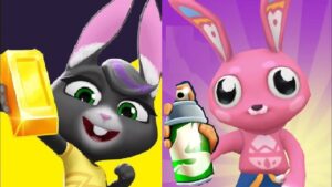 TALKING TOM GOLD RUN VS Subway Surfers 2024 Talking Becca VS Easter Ireland George Eggstravaganza