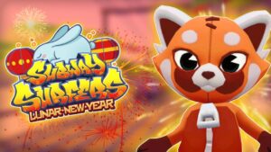 TRAVELING TO LUNAR NEW YEAR CITY WITH RED PANDA - SUBWAY SURFERS 2024