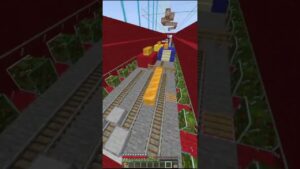 subway surfers in minecraft #minecraft #shorts