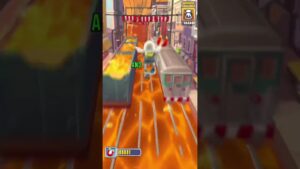 the new subway surfers game mode is ridiculous #subwaysurfers #floorislava