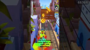Day 6 of playing Subway surfers until I reach 1000 subs #feedshorts #nostalgia #viral
