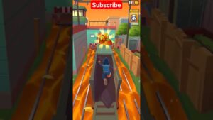 🔥Floor is Lava🔥 subway surfers stage 5 with Hasina❤️ #subwaysurfers #gaming #shortsfeed #shorts