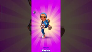 Hasina ❤️🏃🏻‍♀️ || Subway Surfers Marrakech 2024 🛤️🚉 #subwaysurfers #subway