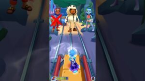 Holiday hasina 🆚 Fan koral 🆚 Winter malik | subway surfers game #viral #short #subwaysurfers