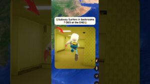 😱I Found SUBWAY SURFERS IN BACKROOMS📍WATCHE the till END😰 #shorts #findmysterioussecrets