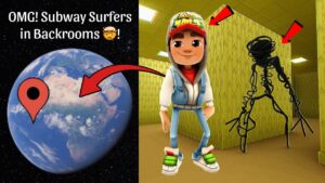 I Found Subway Surfers in the Backrooms Caught On Google Maps and Google Earth 😰!