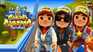 SUBWAY SURFERS GAMEPLAY PC HD 2024 - MARRAKESH - JAKE+DARK+STAR OUTFIT