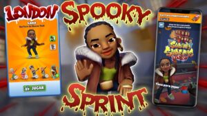 SUBWAY SURFERS: SPOOKY SPRINT CHALLENGE IN LONDON WITH LANA!