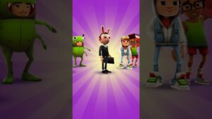 SUBWAY SURFERS'teki FRANK KARAKTERİM.