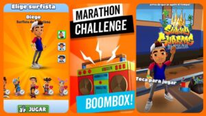 Speed Through Barcelona: Subway Surfers Marathon Run!"