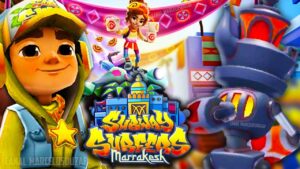 Subway Surfers Marrakesh 2024 com o Robô do Chá