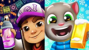Subway Surfers : Mexico 2021 vs Talking Tom Gold Run
