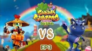 Subway Surfers Monkbot VS Dino | IRELAND 2024 EP3