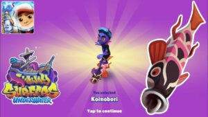 Subway Surfers New Koinobori Hoverboard Unlocking in Subway Surfers World Tour Underwater 2024