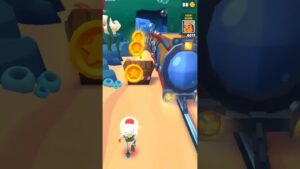 Subway Surfers Run in water #shortviral #shorts #subwaysurfers