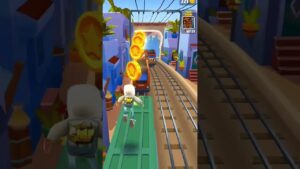 Subway Surfers The Short 🤩🤩 #trending #viral #subwaysurfers #shorts