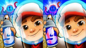 Subway Surfers Underwater 2024 VS Subway Surfers Underwater 2023