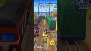 Subway Surfers aber ich darf nur auf der mittleren Spur sein.