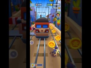 Subway Surfers is a classic endless runner game. You play as Jake, who surfs the subways and tries