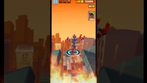Subway surfers NO FLOOR Fire Mode Gameplay #subwaysurfers #shenzhen #teabot #fastgameplay