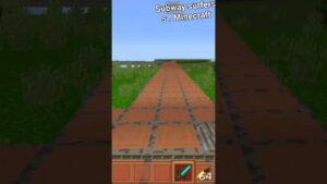 Subway surfers and Minecraft#trending  short