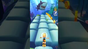 Subway surfers underwater shark #viral #short #subwaysurfers
