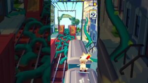 ya lili no floor challenge subway surfers Paradise #shorts #shortsfeed #ytshorts #gaming