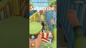 1st video Subway surfers
