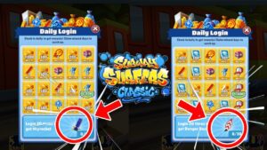 2 Different Upcoming Calendars Skyrocket & Danger Dasher Subway Surfers Classic 2024 by Time Travel
