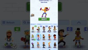All characters open Subway surfers channlage for the all YouTube #youtubeshorts #viralvideo #shorts