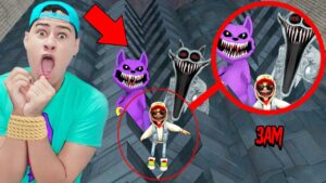 Coloquei o JAKE e SEUS AMIGOS na MAQUINA DESTRUIDORA!! - Subway Surfers