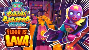 FLOOR IS LAVA CHALLENGE SUBWAY SURFERS MEXICO 2022 - 5 DE MAYO SPECIAL