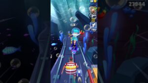 Gameplay in Underwater with Rain Subway Surfers #fastgameplay #shenzhen #subwaysurfers #rain