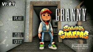 Granny v1.8.1 : Subway Surfers Mod | Sewer Escape Full Gameplay