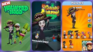"HAUNTED HOOD SEASONS CHALLENGE WITH SCARLETT: SUBWAY SURFERS GAMEPLAY"