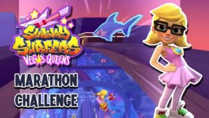 MARATHON CHALLENGE IN VEGAS QUEENS : BARRERINA TRICKY - SUBWAY SURFERS CLASSIC 2024!!!
