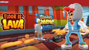 New FLOOR IS LAVA 🌋 Challenge but in Subway Classic 2024 Subway Surfers No Floor Challenge 2024