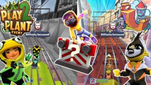 New MYSTERY HURDLES 🚧 in New York Play 2 Plant Vs Subway City of Subway Surfers Underwater 2024