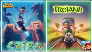 SUBWAY SURFERS CAIRO VS IRELAND: ULTIMATE SUBWAY RUN