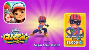 SUBWAY SURFERS CLASSIC 2024 : UNLOCKING SUPER SCOUT OUTFIT