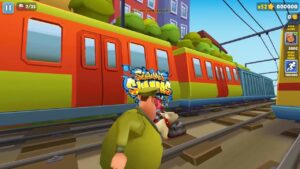 SUBWAY SURFERS CLASSIC GAMEPLAY PC HD 2024 - CLOCKWORK JOHNNY SHARPEED BOARD